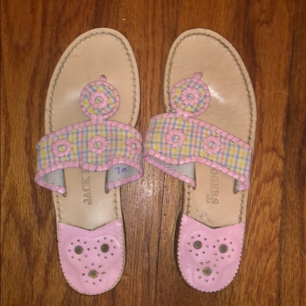 Plaid Jack Rogers Size 7